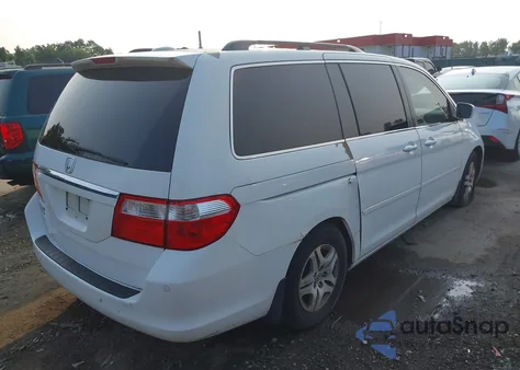 2006 Honda Odyssey Touring из США, поврежденный, VIN 5FNRL38856B019616